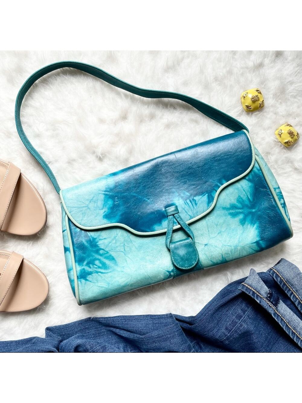 Michele Vaughn Leather Bag